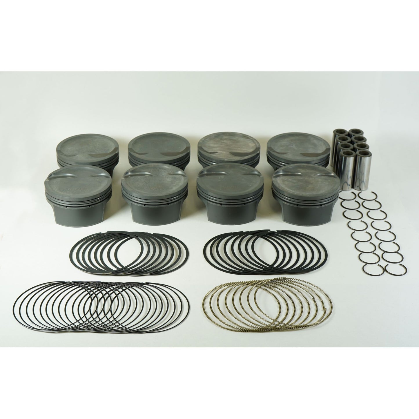 Mahle Motorsport LS 5.3L DISH - Compatible with LS1/2/6 style cathedral port heads 363cid 3.800 x 1.105CH 4.000stroke6.125rod0.927pin-16cc364g9.4CR 4032 930219600