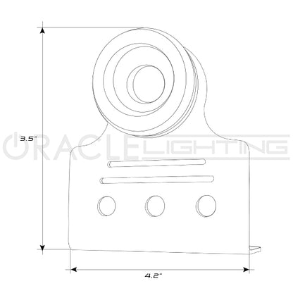 Oracle Lighting 2905-002 - ORACLE Single Trim Tab LED Lights
