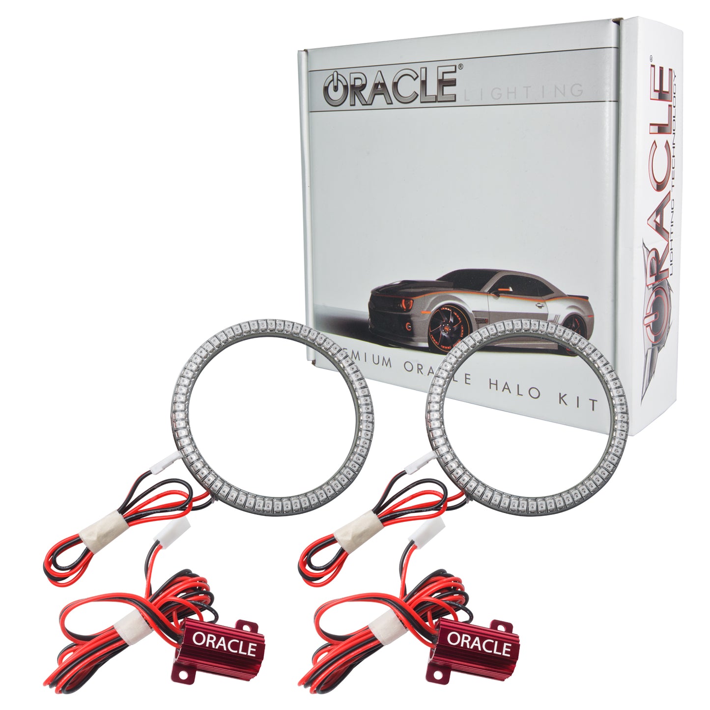 Oracle Lighting 2931-005 - Jeep Wrangler 2007-2017 ORACLE LED Waterproof Turn Signal Halo Kit