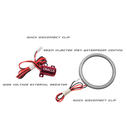 Oracle Lighting 2931-005 - Jeep Wrangler 2007-2017 ORACLE LED Waterproof Turn Signal Halo Kit