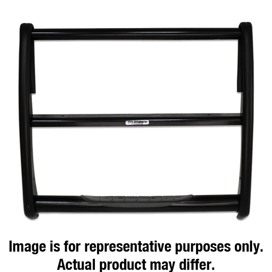 Go Rhino 3295B 3000 Series StepGuard Center Grille Guard Only Black Powder Coat