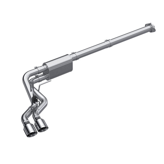 MBRP Exhaust 3in. Cat-Back; 2.5in Pre-Axle; AL S5217AL