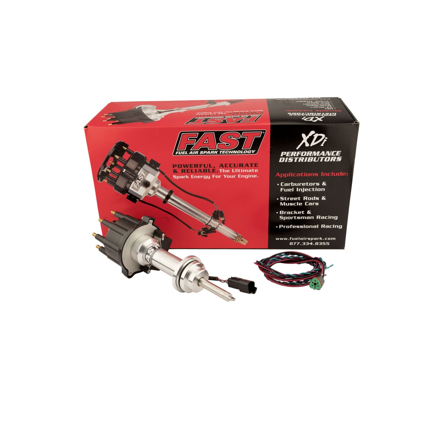 FAST XDi Race EFI Distributor for Chrysler B 383-400 w/ Small Cap 1000-1812EFI
