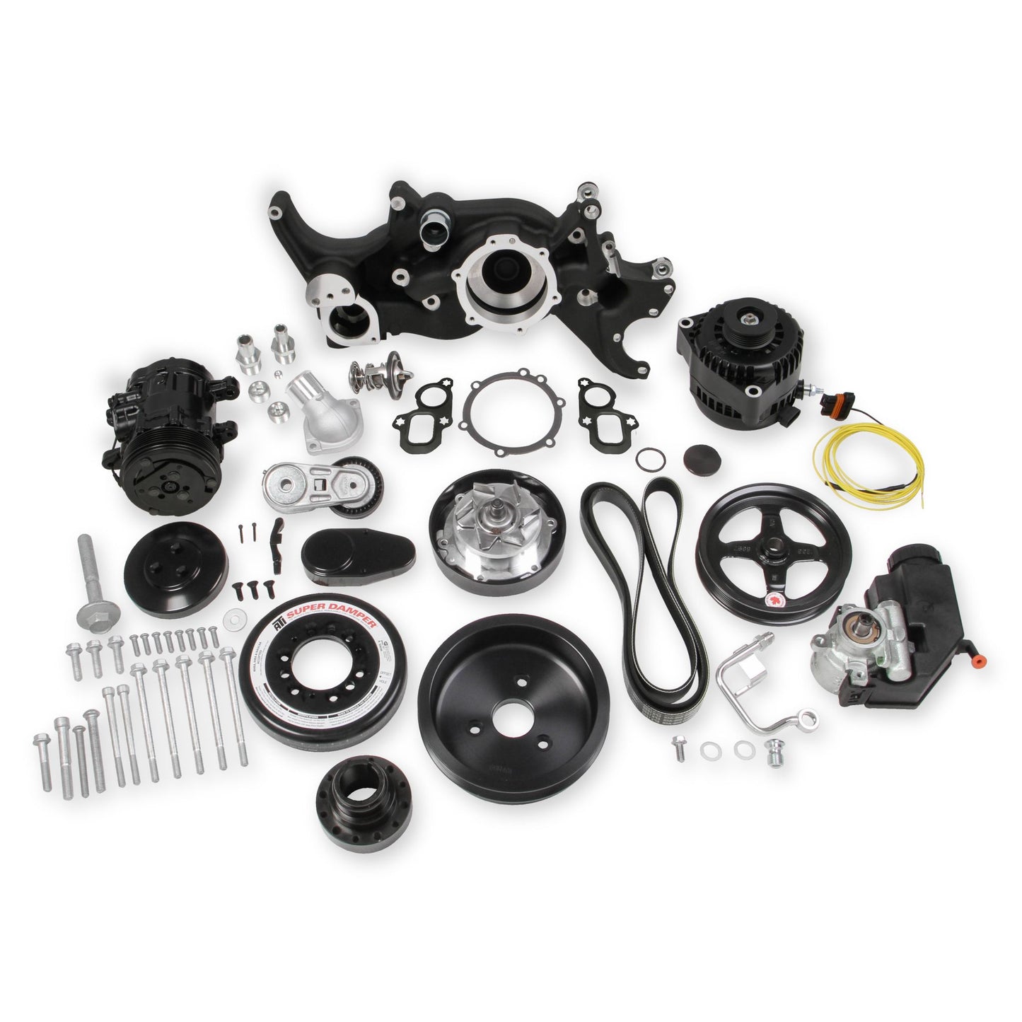 Holley Mid-Mount LT Accessory Drive System Kit 20-200BK