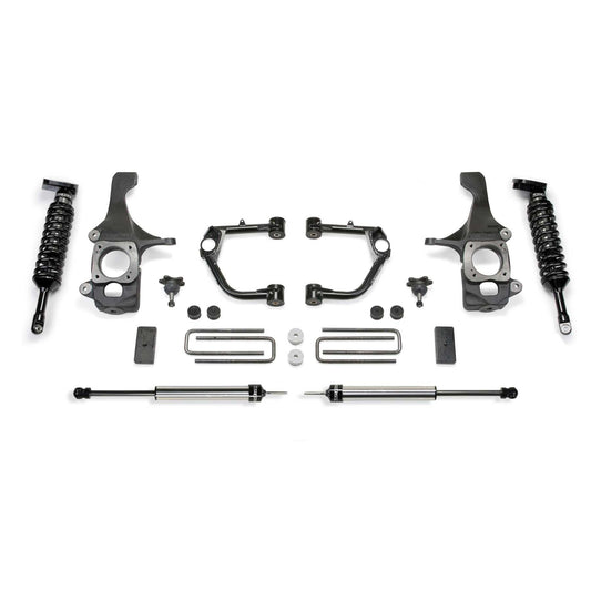 Fabtech 4" UCA KIT W/BJS & DLSS SHKS 07-15 TOYOTA TUNDRA 2WD/4WD K7028DL