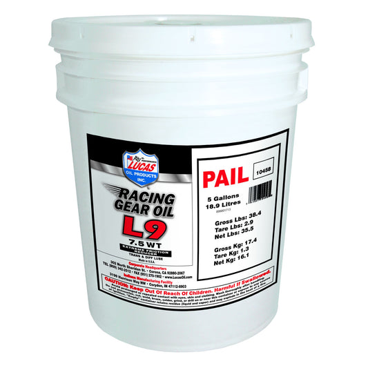 Lucas Oil Products L9 Racing Gear Oil 10458