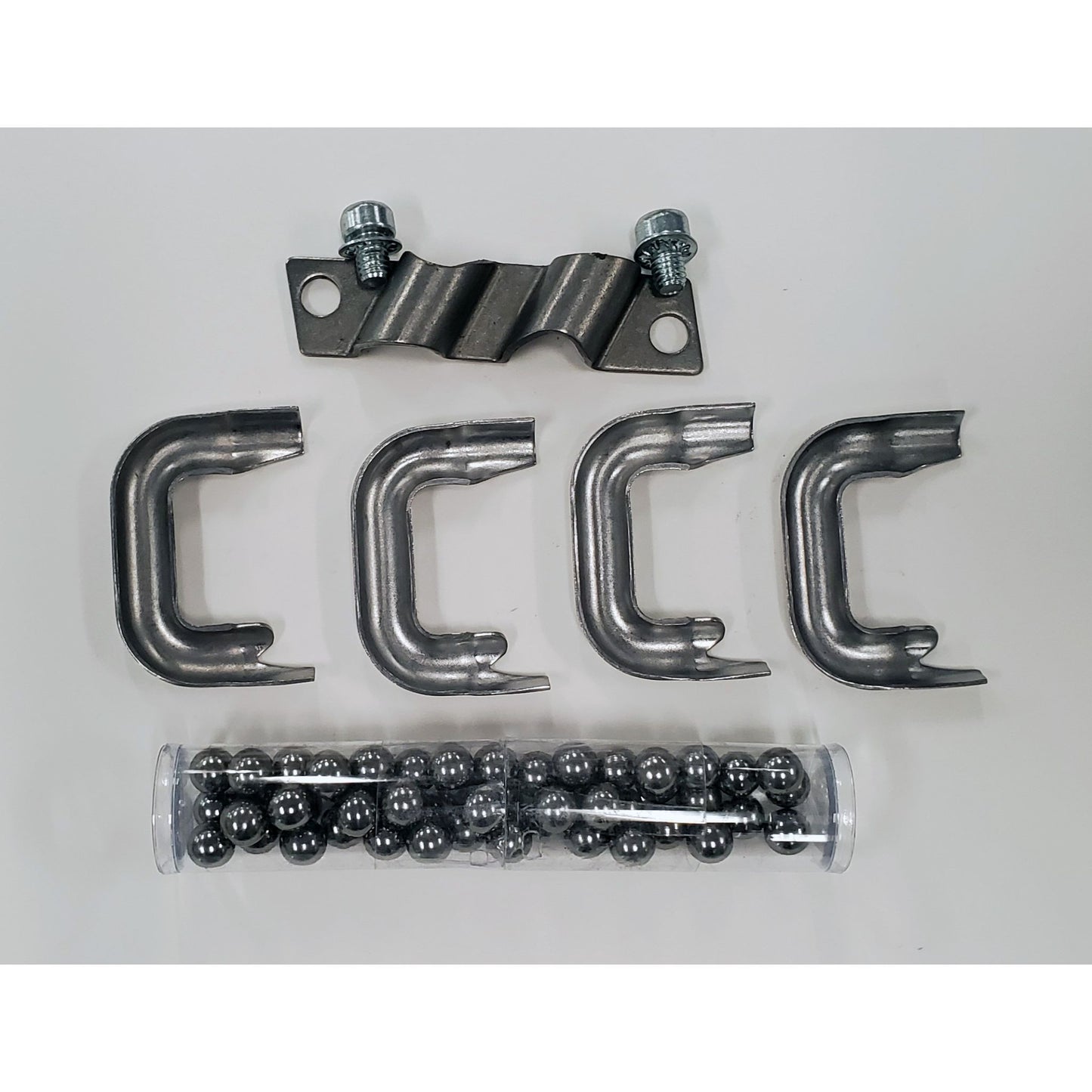 Rebuild kit for Saginaw 525 series 16:1 ratio manual steering box worm assembly.