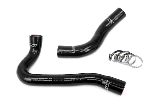 HPS Performance High Temp 3-ply Reinforced Silicone Replaces OEM Rubber Radiator Coolant Hoses 57-2030-BLK
