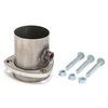 Hedman Hedders 2-1/2 IN. COLLECTOR TO 2 IN. EXHAUST HEADER REDUCER WITH O2 BUNG; BALL & SOCKET; STAINLESS STEEL 22124