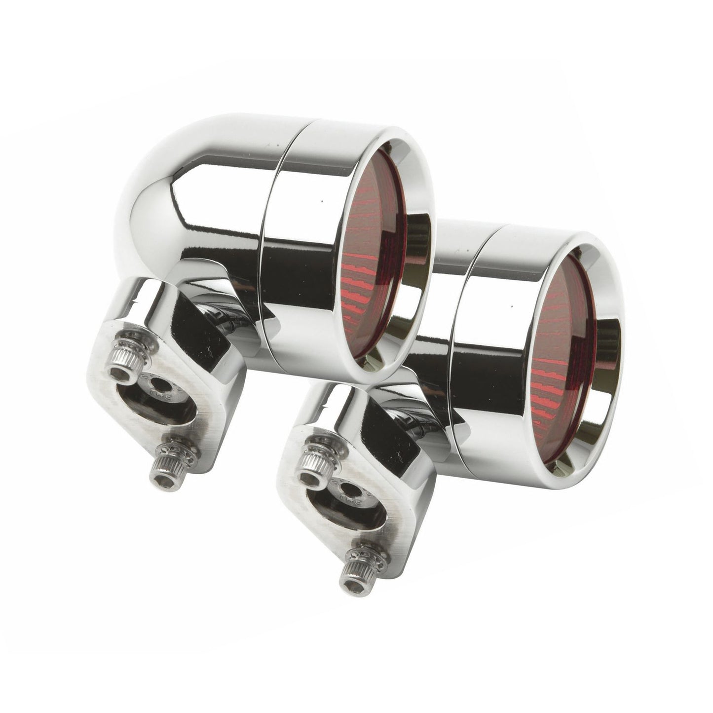 Lazer Star Lights 20 WATT RED SHORTY CHROME DIAMOND MOUNT LSK4820R-D