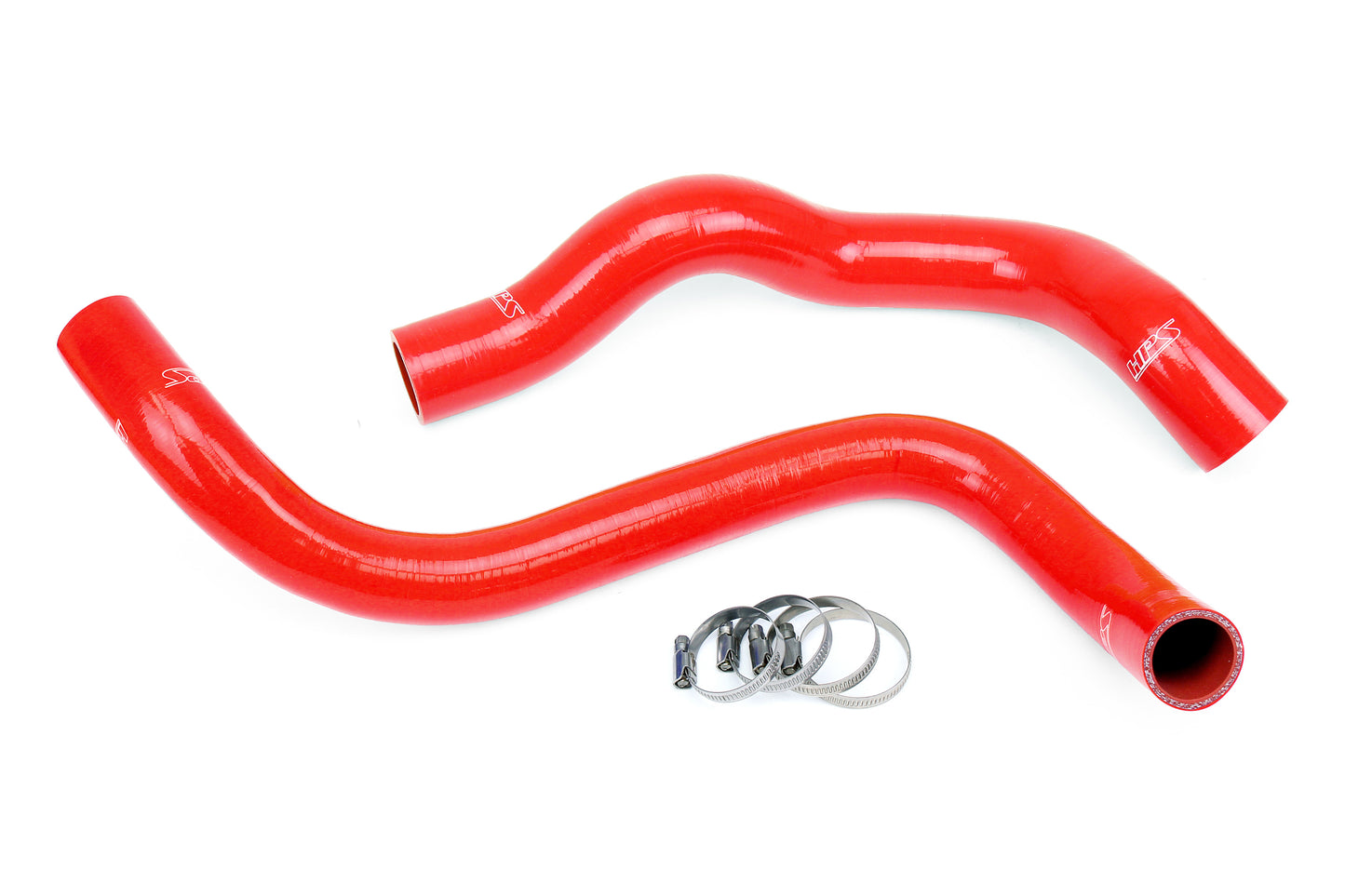 HPS Performance 3-ply Reinforced Silicone Replaces Rubber Radiator Coolant Hoses 57-1903-RED