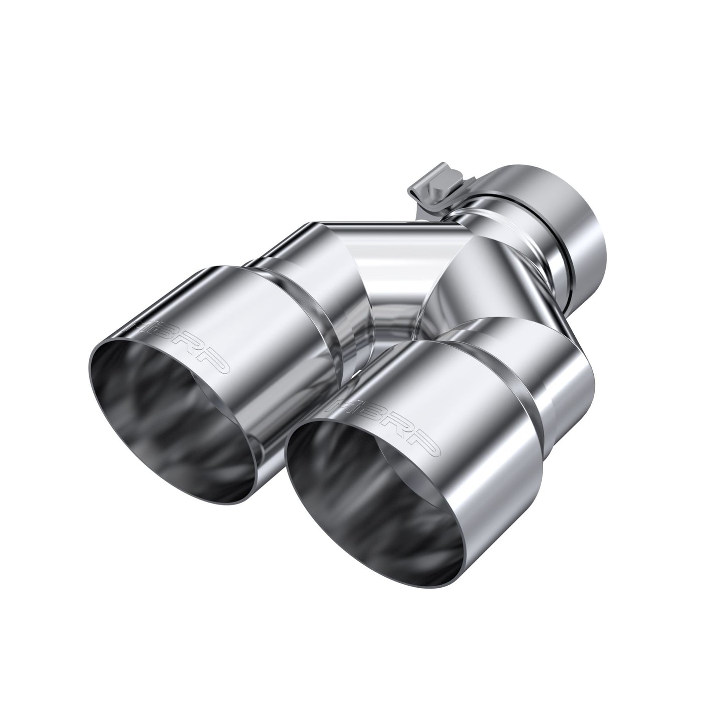 MBRP Exhaust Tip; 4in OD Out; 3in ID; 9.87in Length; Single Wall; Carbon Fiber T5182