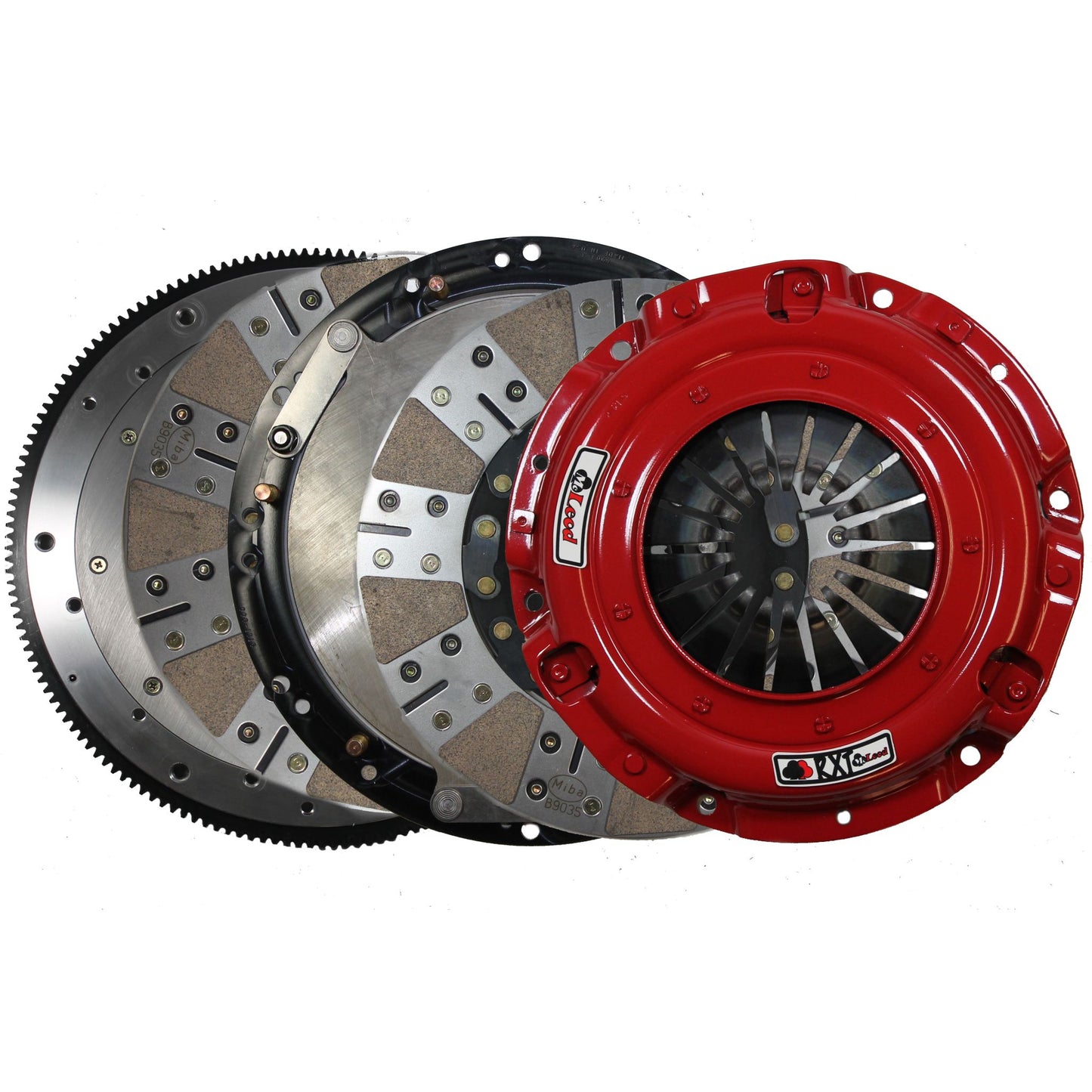 McLeod RXT:Steel Flywheel:Ford:1996-17 4.6,5.0L:0Bal:8blt crnk:1-1/8x26:164T 6435807M