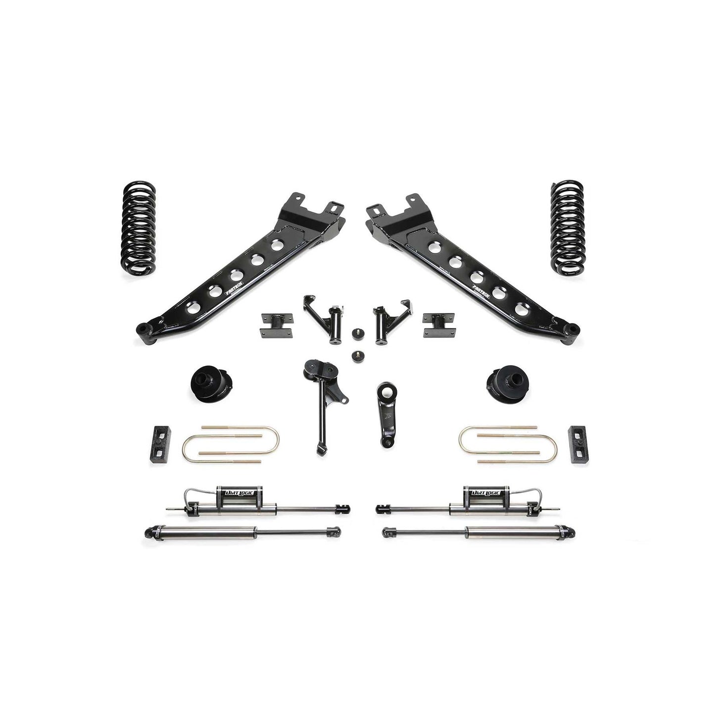 Fabtech 5" RADIUS ARM KIT W/2.25 DLSS 2013-18 RAM 3500 4WD K3144DL