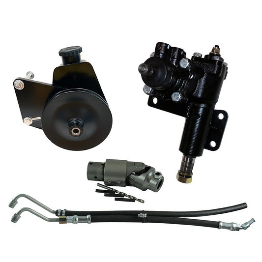 Borgeson - Steering Conversion Kit - P/N: 999066 - 1965-1979 Mopar complete power steering conversion kit. Fits 62-72 Mopars with 1-1/4in. Pitman shaft and 383/440. Includes all necessary components for conversion.