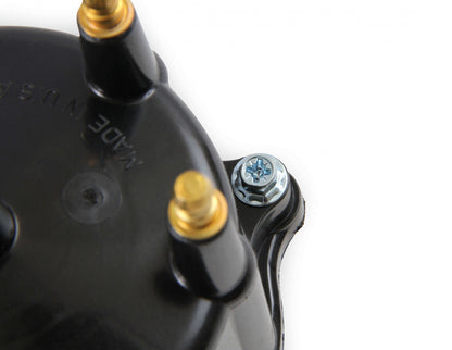 ACCEL Distributor Cap - Jeep 4.0L - Male - HEI Style - Black 120330