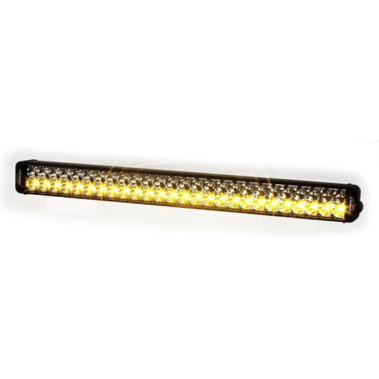 Lazer Star Lights 28" - 3 WATT / 52 LED / DOUBLE ROW/ SPOT - AMBER/WHITE SWAPPING / RACER SPECIAL 23520