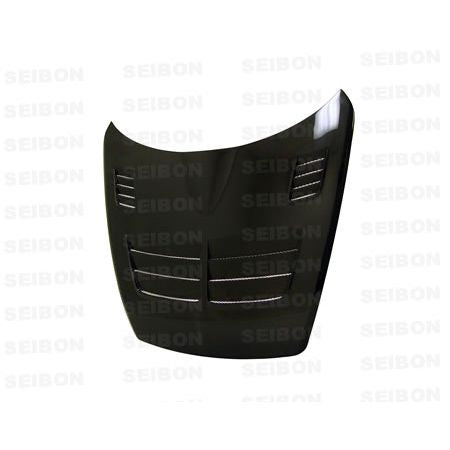 Seibon Carbon HD0405MZRX8-TSII TSII-style carbon fiber hood for 2004-2008 Mazda RX8