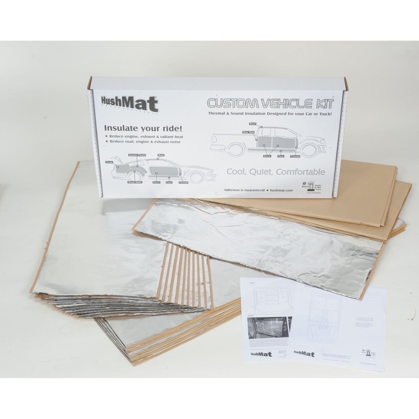 Hushmat Sound and Thermal Insulation Kit 64901