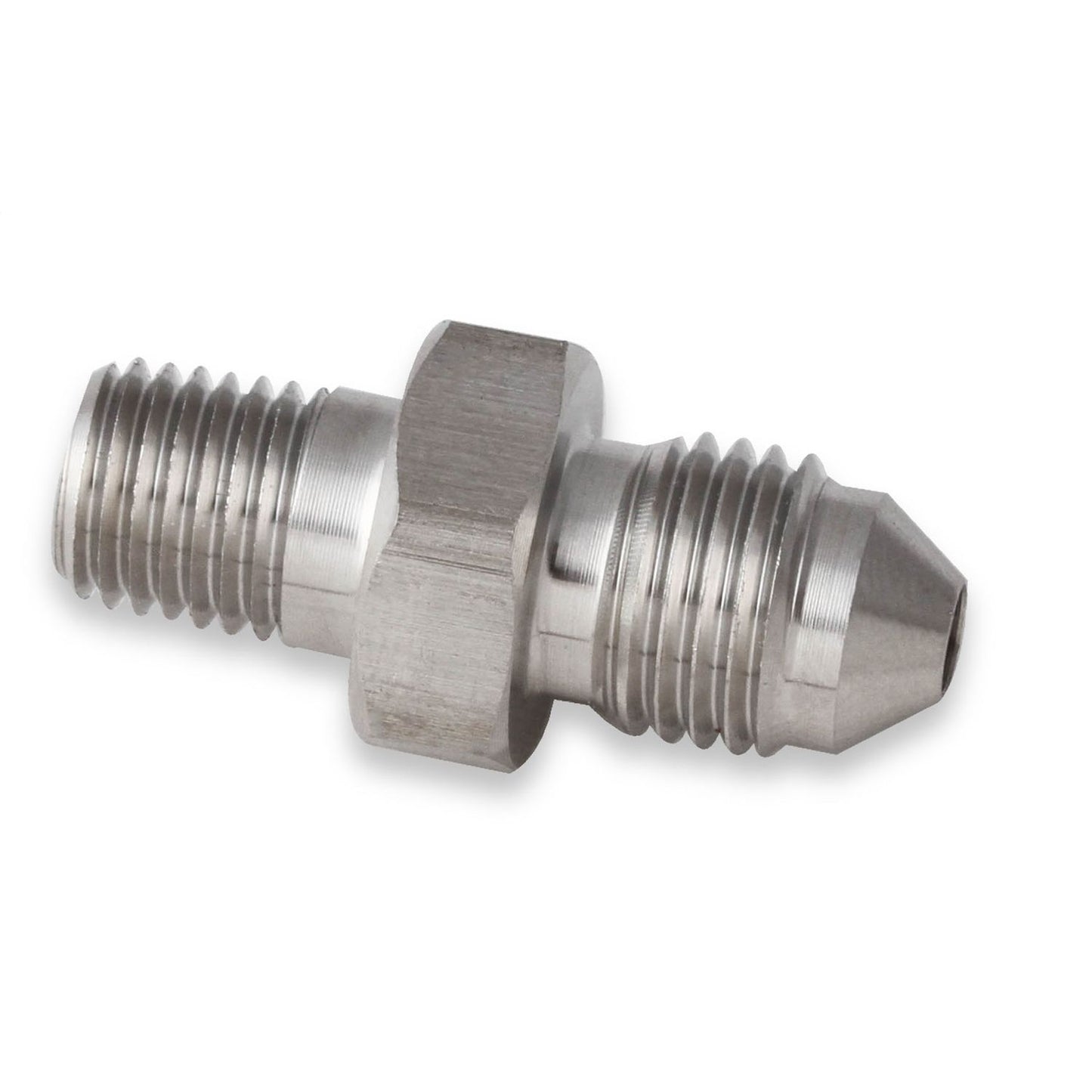 Earls Performance Straight Stainless Steel AN to NPT Adapter SS981631ERL