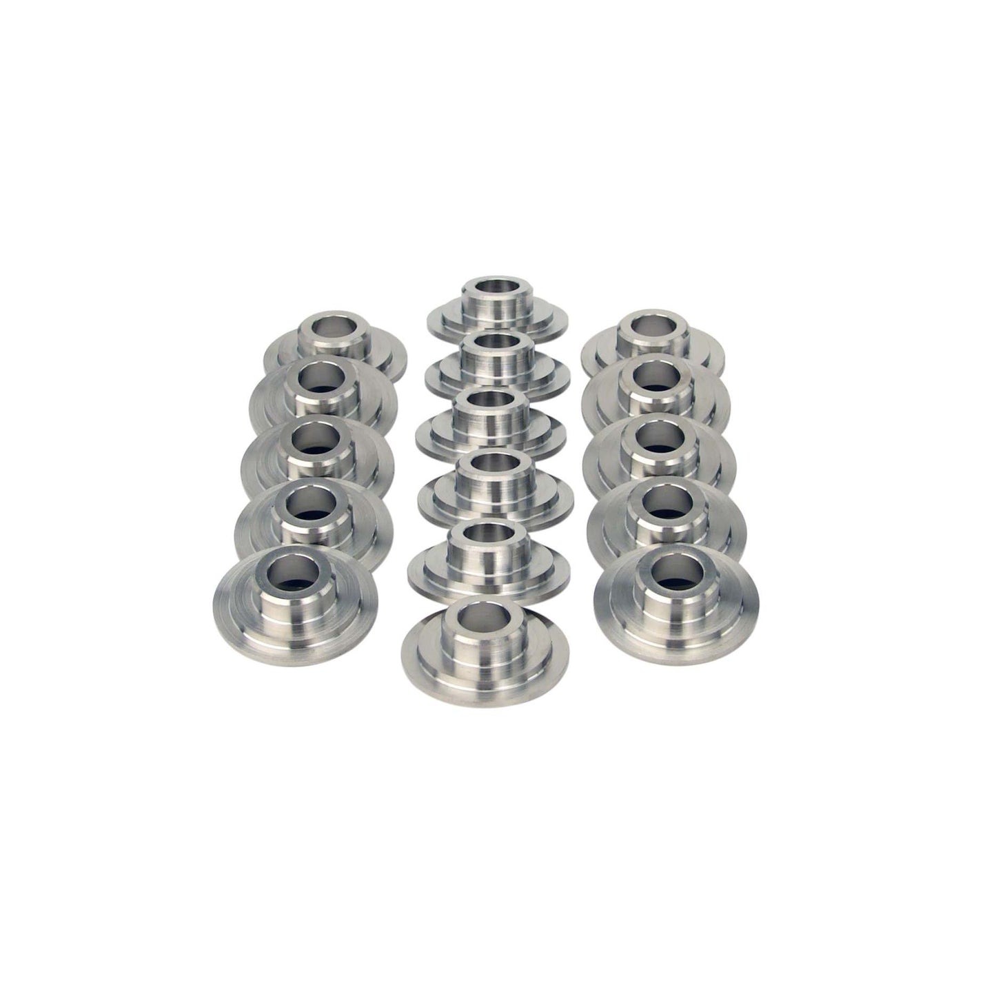 COMP Cams 10 Lightweight Titanium Retainer Set of 16 for 1.625" OD Triple Springs COMP-722-16