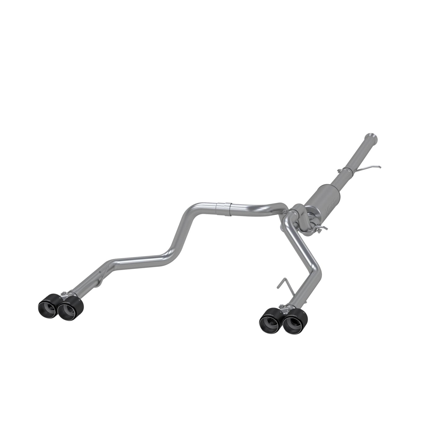 MBRP Exhaust 3in. Cat Back; 2.5in. Dual Split Rear; T304 S50053CF