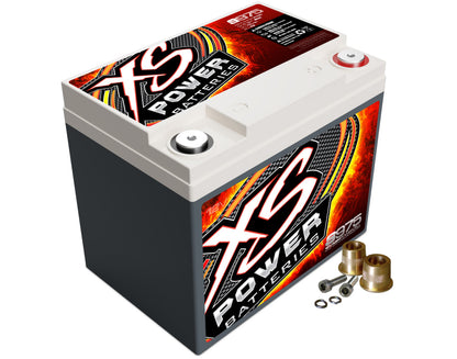 XS Power Batteries 12V AGM S Series Batteries - Automotive Terminals Included 2100 Max Amps S975