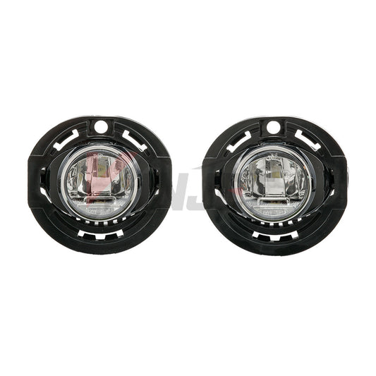 WINJET 2015-2016 DODGE CHARGER/2014-2015 Jeep Grand Cherokee LED Fog Light - Clear 1 CFWJ-0551-C