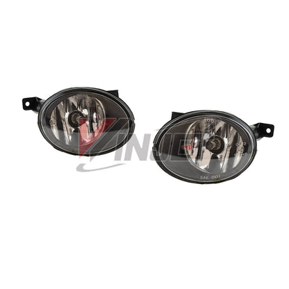 WINJET 2011-2014 Volkswagen Jetta Fog Light - Clear (Wiring Kit and Bezels Included) CFWJ-0628-C