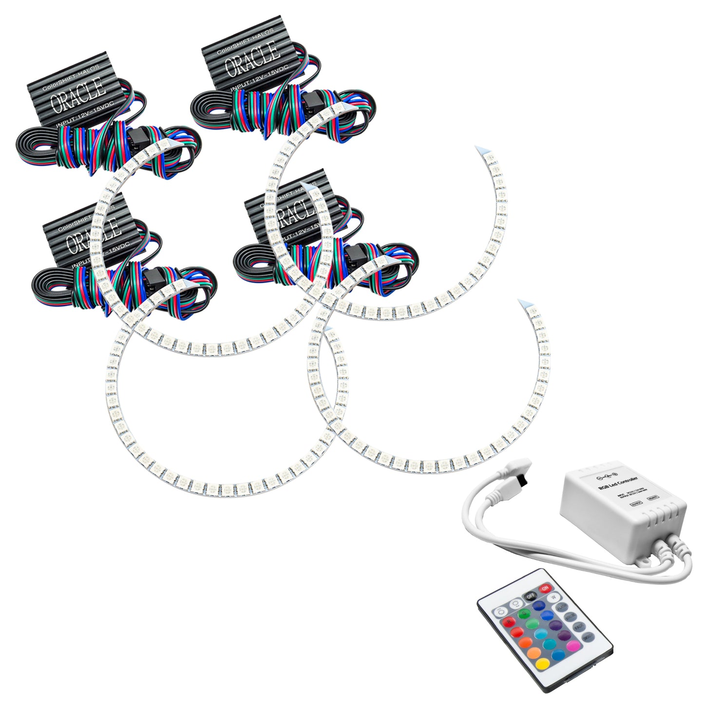 Oracle Lighting 3000-504 - 2012-2013 BMW 320/328 ORACLE ColorSHIFT Halo Kit