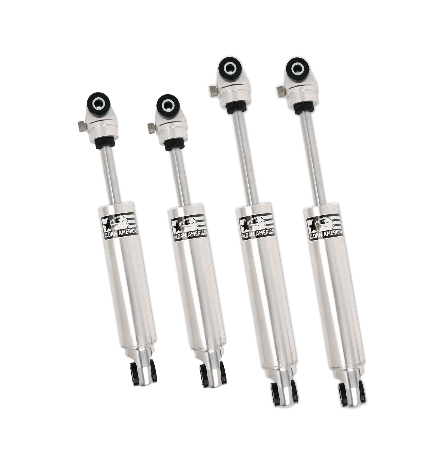 Aldan American Shock Kit, TrueLine, 63-87 GM, Front and Rear, Lowered, Leaf, Single Adj, Kit 300121