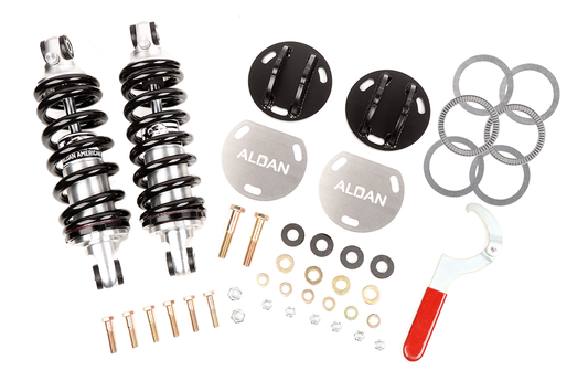 Aldan American Coil-Over Kit, Ford, 03-12 Cown Vic, Front, Single Adj. 550 lb. Springs, Kit 300183