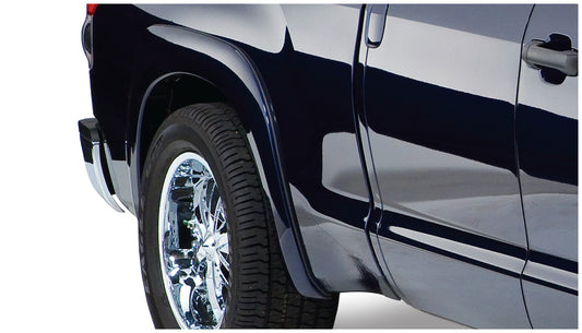 Bushwacker 30020-02 Black OE-Style Smooth Finish Rear Fender Flares For 2007-2013 Toyota Tundra
