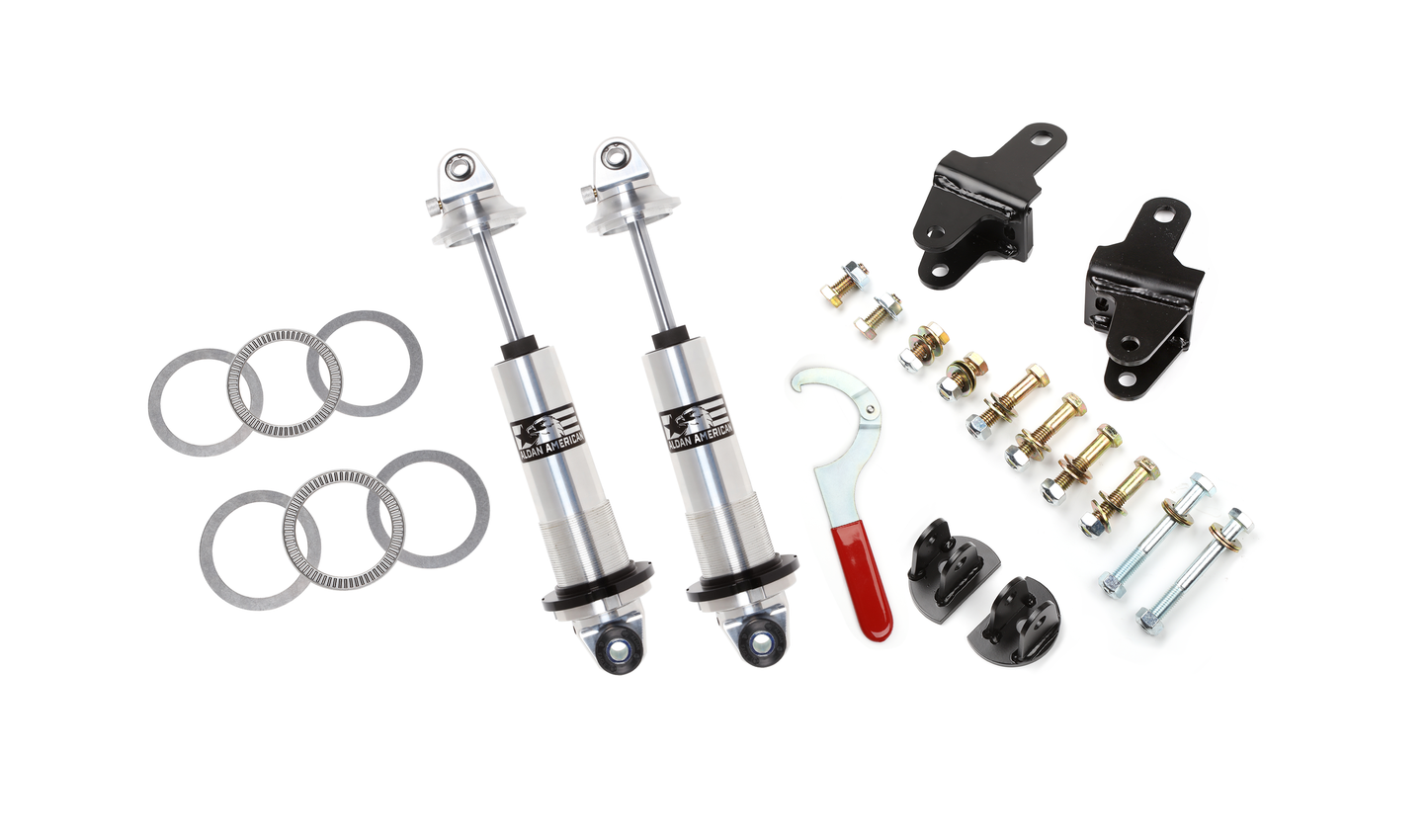 Aldan American Coil-Over Kit, Ford, 79-04 Mustang, Rear, Single Adj. Springs Sold Separately 300222