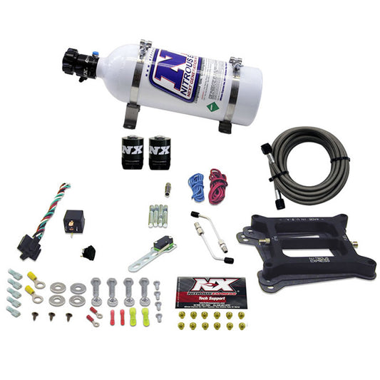 Nitrous Express 4150 4-BBL/GASOLINE (50-100-150-200-250-300HP) WITH 5LB BOTTLE NX-30040-05