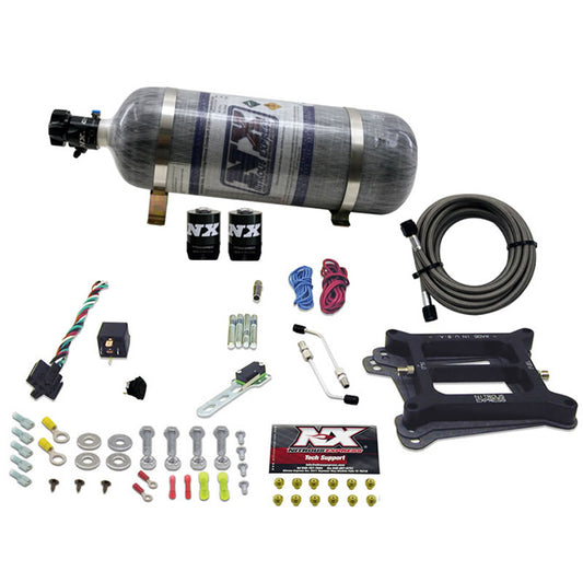 Nitrous Express 4150 4-BBL/ALCOHOL (50-100-150-200-250-300HP) WITH COMPOSITE BOTTLE NX-30045-12