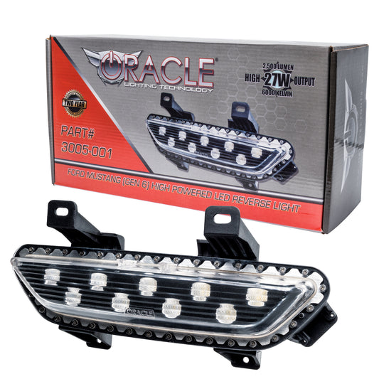 Oracle Lighting 3005-001 - ORACLE 2015-2018 Ford Mustang High Output LED Reverse Light - Clear