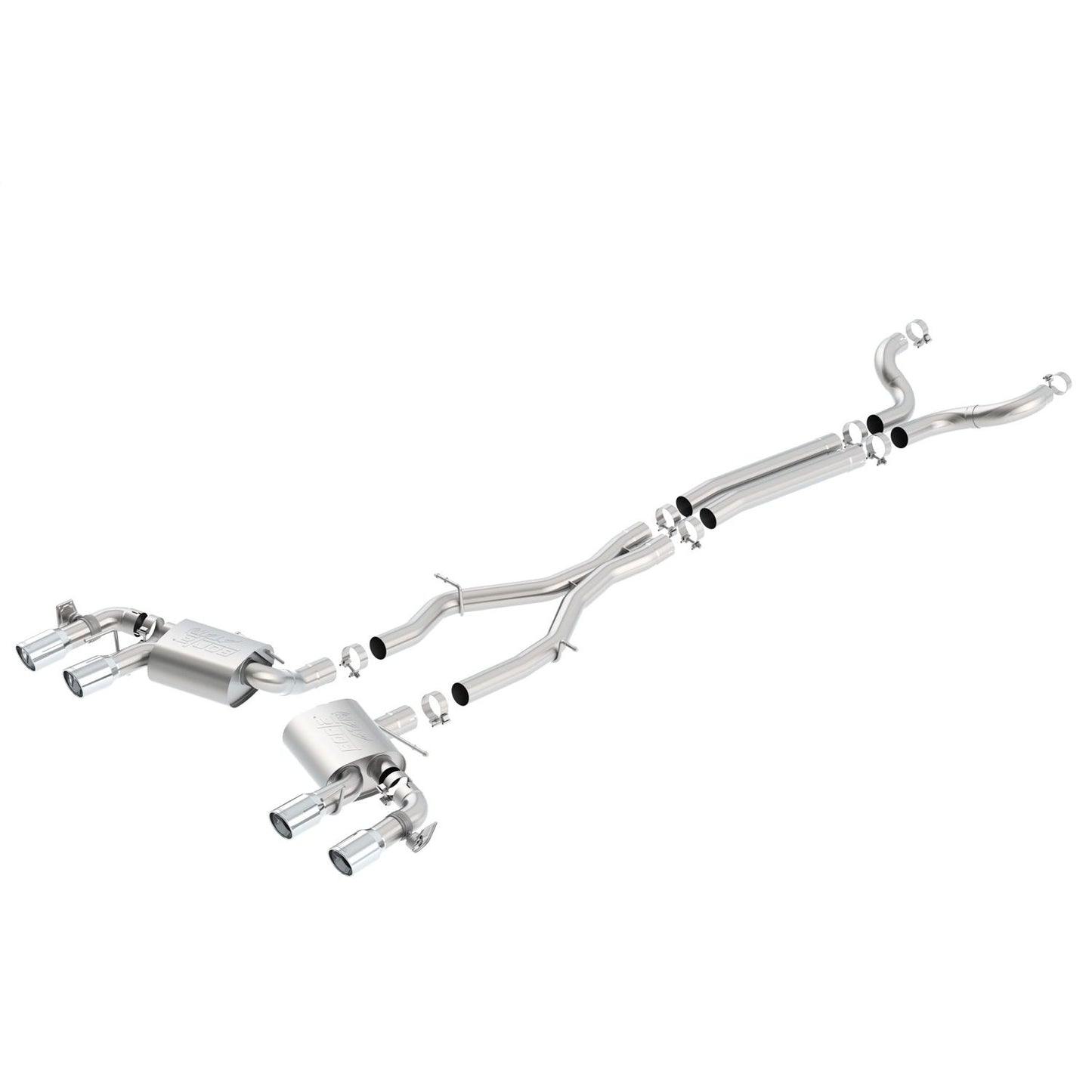 Borla 2017-2021 Chevrolet Camaro ZL1 3in Cat-Back Exhaust System ATAK 140727