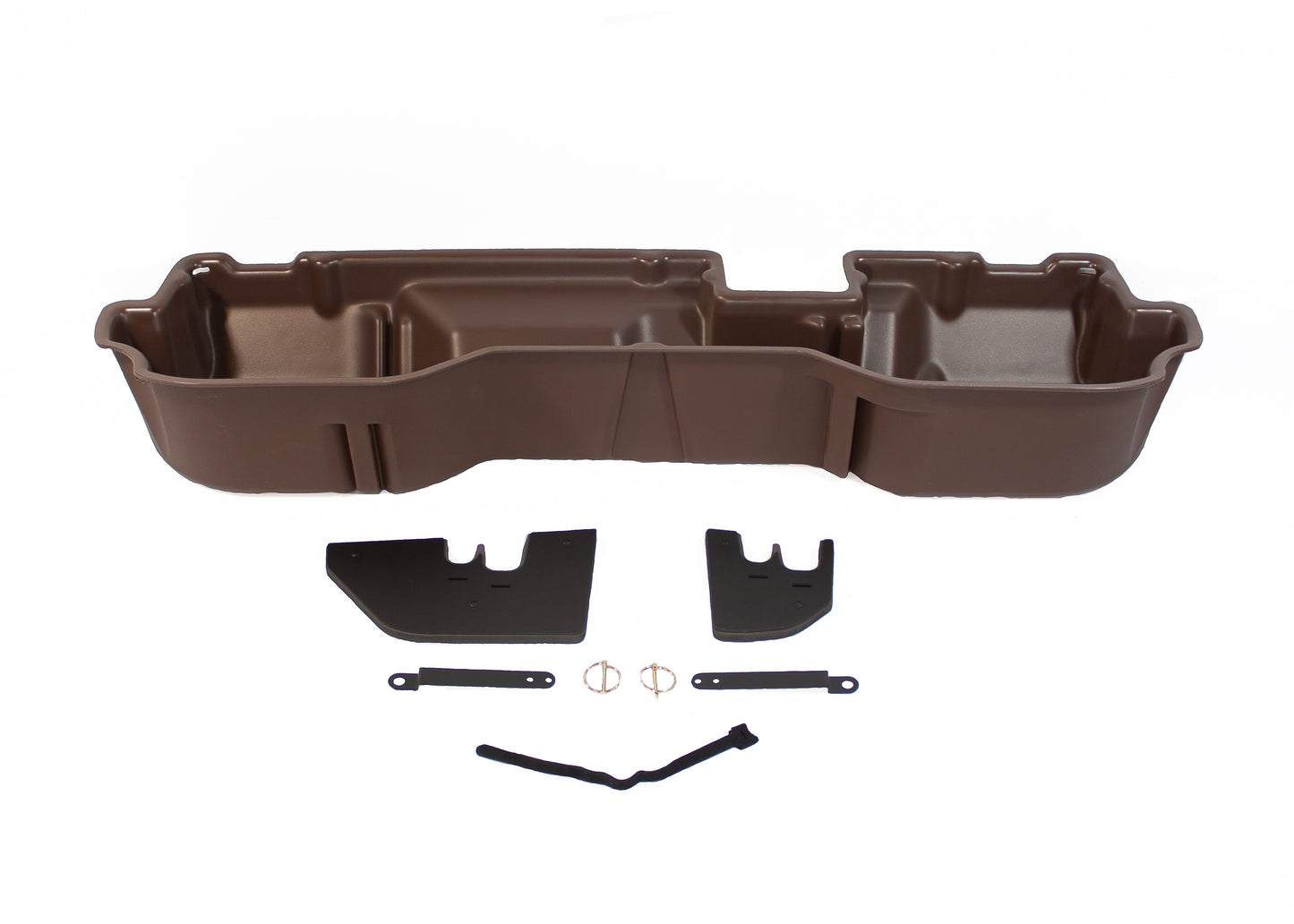 DU-HA 30106 RAM Underseat Storage Console Organizer And Gun Case - Brown