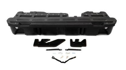 DU-HA 30120 RAM Lockbox - Underseat Storage Console Organizer And Gun Case With Lockable Lid - Black