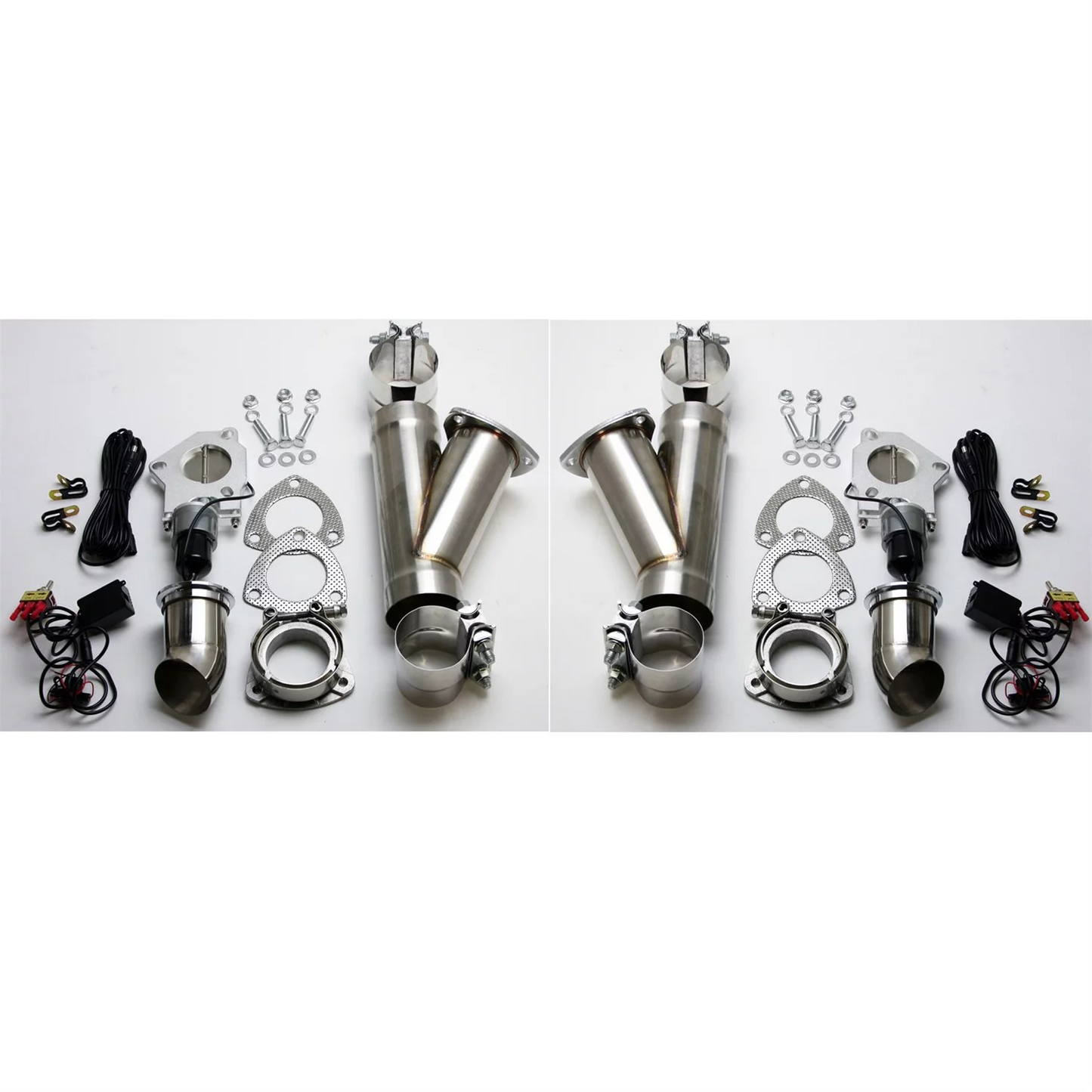 Granatelli Electronic Exhaust Cutout Systems - Stainless Steel - Slip Fit 302525K