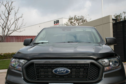 EGR - 303551 - USA Dark Smoke Superguard Style Hood Guards