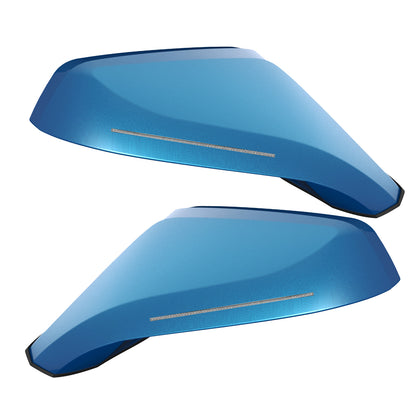Oracle Lighting 3037-504 - Chevy Camaro ORACLE Concept Side Mirrors - Aqua Blue Metallic (GBD)