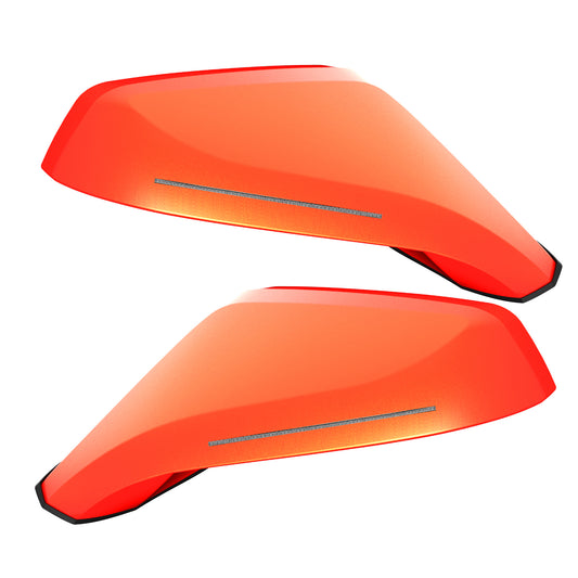 Oracle Lighting 3039-504 - Chevy Camaro ORACLE Concept Side Mirrors - Inferno Orange (GCR)