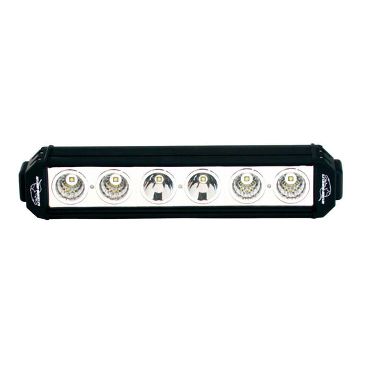 Lazer Star Lights 12" - 10 WATT / 6 LED / SINGLE ROW/ COMBI BEAM 100603