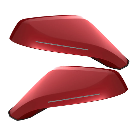 Oracle Lighting 3053-504 - Chevy Camaro ORACLE Concept Side Mirrors - Crystal Red Tint (GBE)