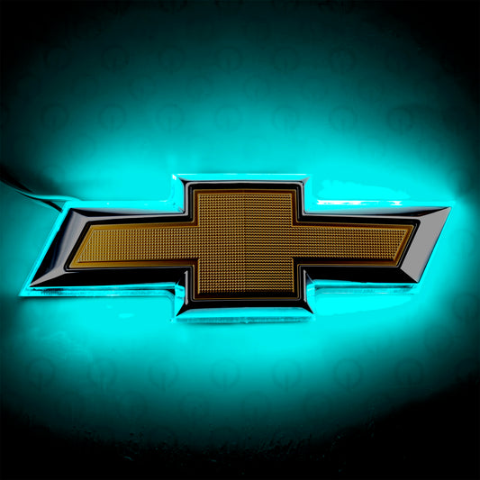 Oracle Lighting 3057-010 - 2014-2015 Chevy Camaro Illuminated Bowtie - Aqua