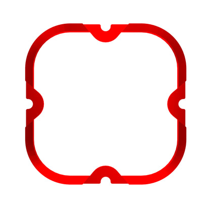 KC HiLiTES FLEX ERA 4 - 1-Bezel Ring - ED Coated - Red 30571