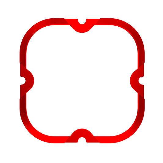 KC HiLiTES FLEX ERA 4 - 1-Bezel Ring - ED Coated - Red 30571