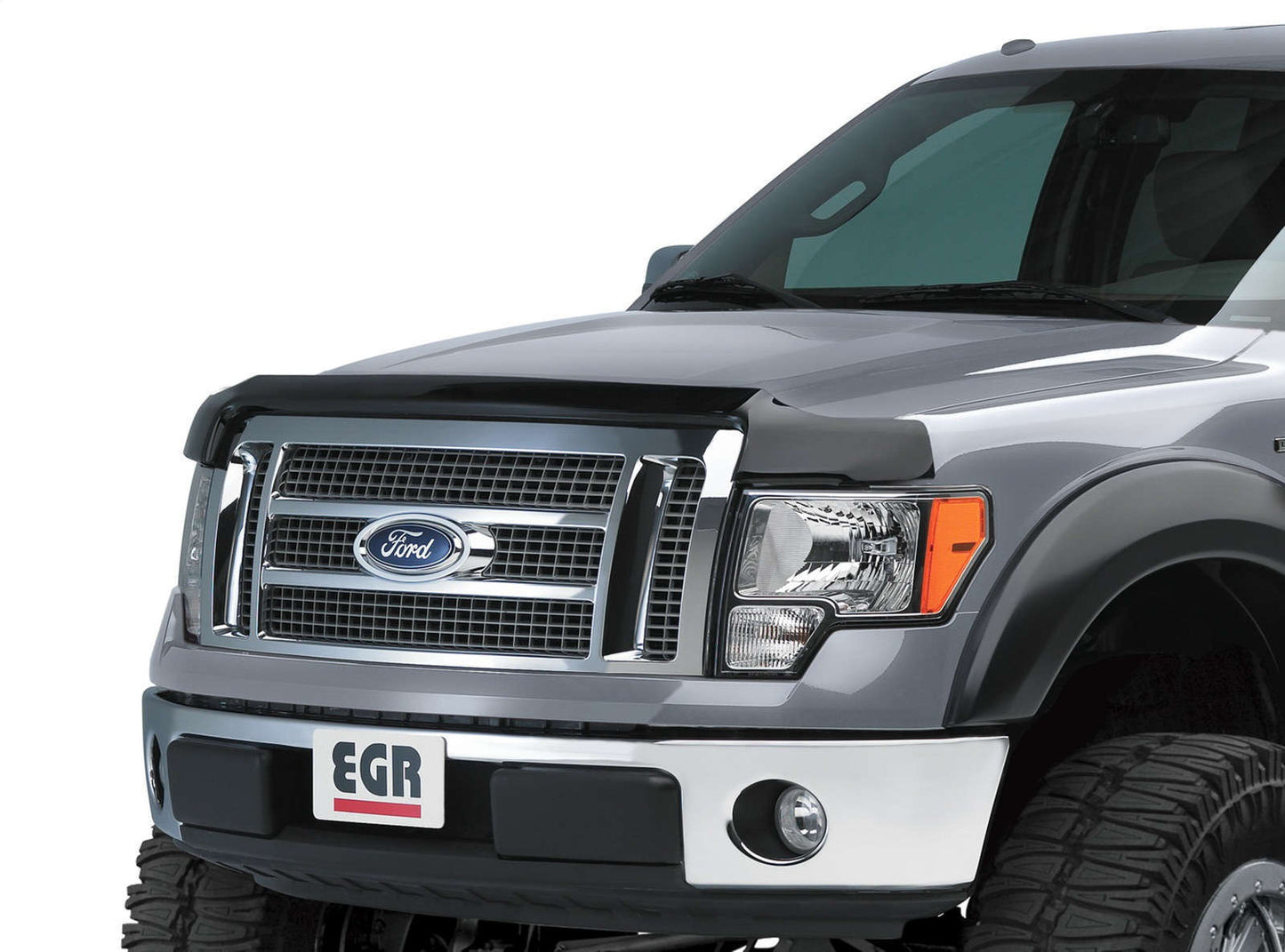 EGR - 305905 - USA Black Superguard Style Hood Guards